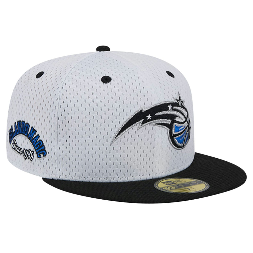 Orlando Magic Throwback 2Tone 59FIFTY Fitted Hat White/Black - New Era