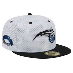Orlando Magic Throwback 2Tone 59FIFTY Fitted Hat White/Black - New Era