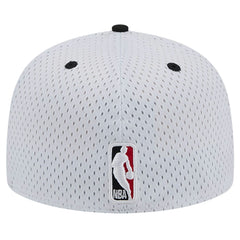 Portland Trail Blazers Throwback 2Tone 59FIFTY Fitted Hat White/Black - New Era outlet