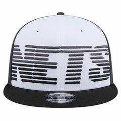 Brooklyn Nets Throwback Gradient Tech Font 9FIFTY Snapback Hat White/Black - New Era