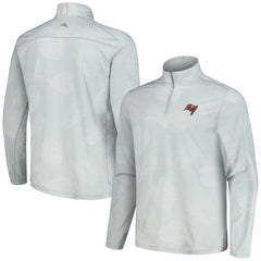 Tampa Bay Buccaneers Delray Frond IslandZone Half-Zip Sweatshirt - Gray Sweatshirts