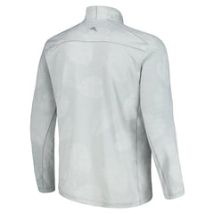 Tampa Bay Buccaneers Delray Frond IslandZone Half-Zip Sweatshirt - Gray Sweatshirts