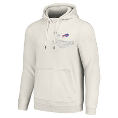 Buffalo Bills Home Game Pullover Hoodie - White Hoodies