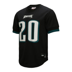 Brian Dawkins Philadelphia Eagles Retired Player Name & Number Mesh Top - Black Tops