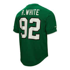 Reggie White Philadelphia Eagles Retired Player Name & Number Mesh Top - Kelly Green Tops