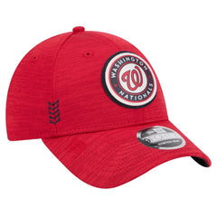 Washington Nationals New Era 2024 Clubhouse 9FORTY Adjustable Hat - Red Hats
