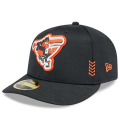 Baltimore Orioles New Era 2024 Clubhouse Low Profile 59FIFTY Fitted Hat - Black Hats