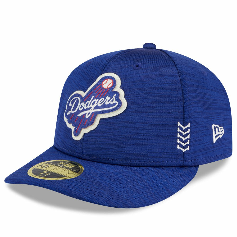 Los Angeles Dodgers New Era 2024 Clubhouse Low Profile 59FIFTY Fitted Hat - Royal Hats