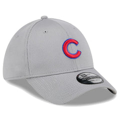 Chicago Cubs New Era Active Pivot 39THIRTY Flex Hat - Gray Hats