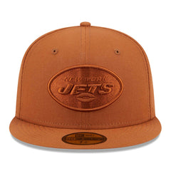 New York Jets New Era Color Pack 59FIFTY Fitted Hat - Brown Hats