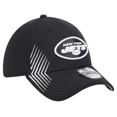 New York Jets New Era Active 39THIRTY Flex Hat - Black Hats