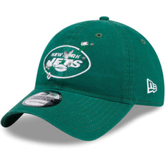 New York Jets New Era Women's Game Day Flower 9TWENTY Adjustable Hat - Green Hats