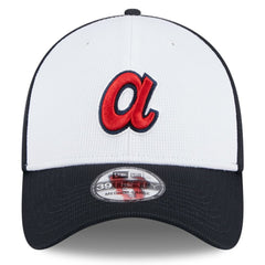 Atlanta Braves New Era 2025 Batting Practice 39THIRTY Flex Hat - White Hats