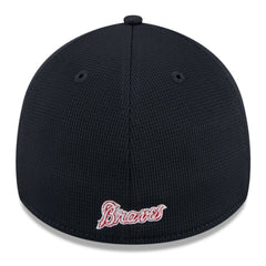 Atlanta Braves New Era 2025 Batting Practice 39THIRTY Flex Hat - White Hats