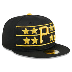 Pittsburgh Pirates New Era 2025 Batting Practice 59FIFTY Fitted Hat - Black Hats