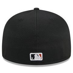 San Francisco Giants New Era 2025 Batting Practice 59FIFTY Fitted Hat - Black Hats