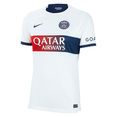 Lee Kang In Paris Saint-Germain Women's 2023/24 Away Stadium Replica Player Jersey White - Nike