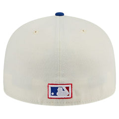Atlanta Braves New Era Cooperstown Collection Alternate Chrome 59FIFTY Fitted Hat - Cream Hats