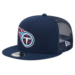 Tennessee Titans New Era Main Trucker 9FIFTY Snapback Hat - Navy Hats