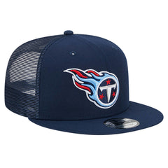 Tennessee Titans New Era Main Trucker 9FIFTY Snapback Hat - Navy Hats