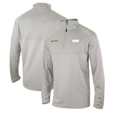 Sacramento Kings Omni-Wick Rockin' It Quarter-Zip Pullover Top Heather Gray - Columbia