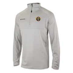 Denver Nuggets Omni-Wick Rockin' It Quarter-Zip Pullover Top Heather Gray - Columbia outlet