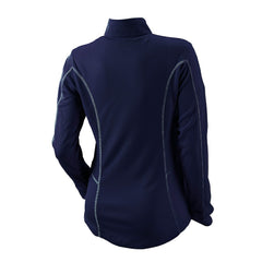 Denver Nuggets Women's Omni-Wick Shotgun Quarter-Zip Pullover Top Navy - Columbia