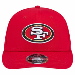 San Francisco 49ers New Era Main Low Profile 9FIFTY Snapback Hat - Scarlet Hats