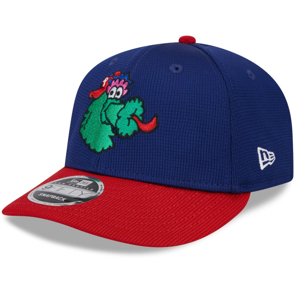 Philadelphia Phillies New Era 2025 Batting Practice Low Profile 9FIFTY Snapback Hat - Navy Hats