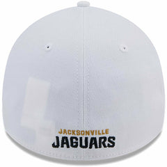 Jacksonville Jaguars New Era Main 39THIRTY Flex Hat - White Hats