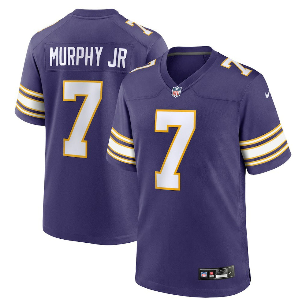 Byron Murphy Jr. Minnesota Vikings Alternate Game Jersey - Purple Jerseys