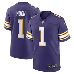 Warren Moon Minnesota Vikings Retired Player Alternate Game Jersey - Purple Jerseys