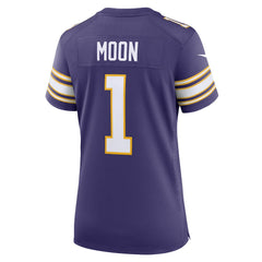 Warren Moon Minnesota Vikings Women's Classic Retired Player Game Jersey - Purple Jerseys