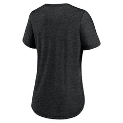 Baltimore Orioles Nike Women's Big Swoosh Tri-Blend Scoop Neck T-Shirt - Charcoal T-shirts