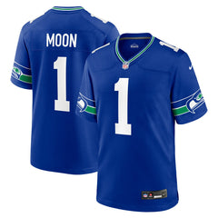 Warren Moon Seattle Seahawks Retired Player Alternate Game Jersey - Royal Jerseys