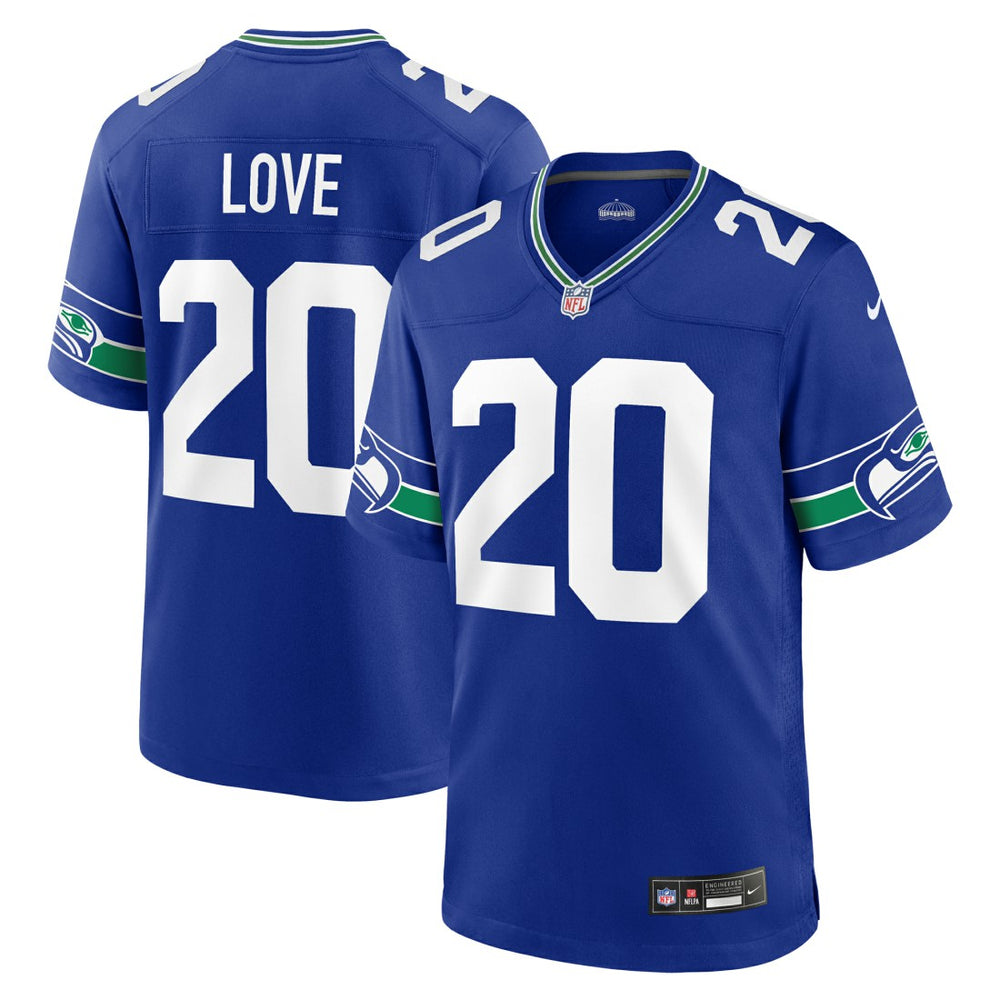 Julian Love Seattle Seahawks Alternate Game Jersey - Royal Jerseys