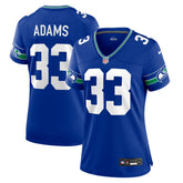 Jamal Adams Seattle Seahawks Women's Throwback Player Game Jersey - Royal Jerseys