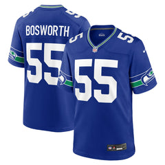 Brian Bosworth Seattle Seahawks Retired Player Alternate Game Jersey - Royal Jerseys