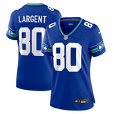 Steve Largent Seattle Seahawks Women's Throwback Retired Player Game Jersey - Royal Jerseys