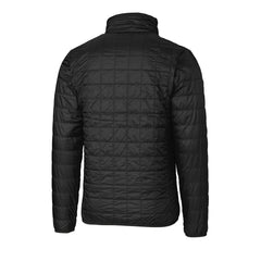 Philadelphia Eagles Cutter & Buck Rainier PrimaLoft Eco Insulated Full-Zip Puffer Jacket - Black Jackets