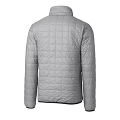 Philadelphia Eagles Cutter & Buck Rainier PrimaLoft Eco Insulated Full-Zip Puffer Jacket - Silver Jackets