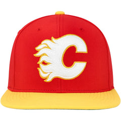 Calgary Flames Mitchell & Ness Core Team Ground 2.0 Snapback Hat - Red | US 200398864