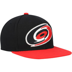 Carolina Hurricanes Mitchell & Ness Core Team Ground 2.0 Snapback Hat - Black | US 200398865