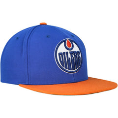 Edmonton Oilers Mitchell & Ness Core Team Ground 2.0 Snapback Hat - Blue | US 200398867