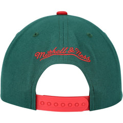 Minnesota Wild Mitchell & Ness Core Team Ground 2.0 Snapback Hat - Green | US 200398869