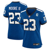 Kenny Moore II Indianapolis Colts Women's Indiana Nights Alternate Game Jersey - Royal Jerseys