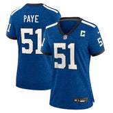Kwity Paye Indianapolis Colts Women's Indiana Nights Alternate Game Jersey - Royal Jerseys