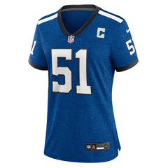 Kwity Paye Indianapolis Colts Women's Indiana Nights Alternate Game Jersey - Royal Jerseys