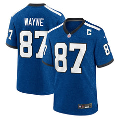 Reggie Wayne Indianapolis Colts Retired Player Alternate Game Jersey - Blue Jerseys