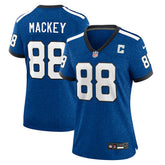 John Mackey Indianapolis Colts Women's Indiana Nights Alternate Game Jersey - Royal Jerseys